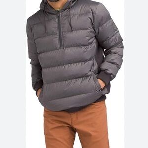 - Men’s Prana Half Zip Down Jacket